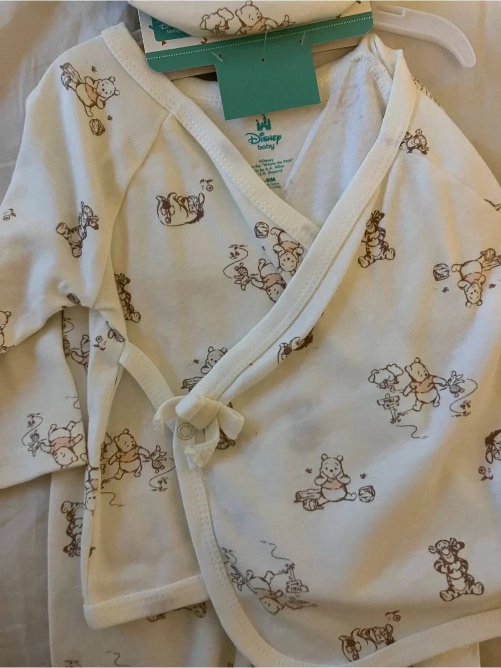 Disney Baby Neutral Winnie the Pooh Two-Piece Pajama Set